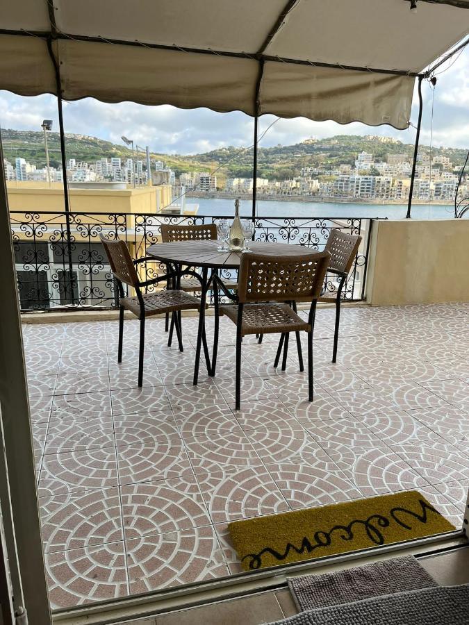 Groundfloor Apartment By The Sea, Fabulous Views San Pawl il-Baħar Extérieur photo