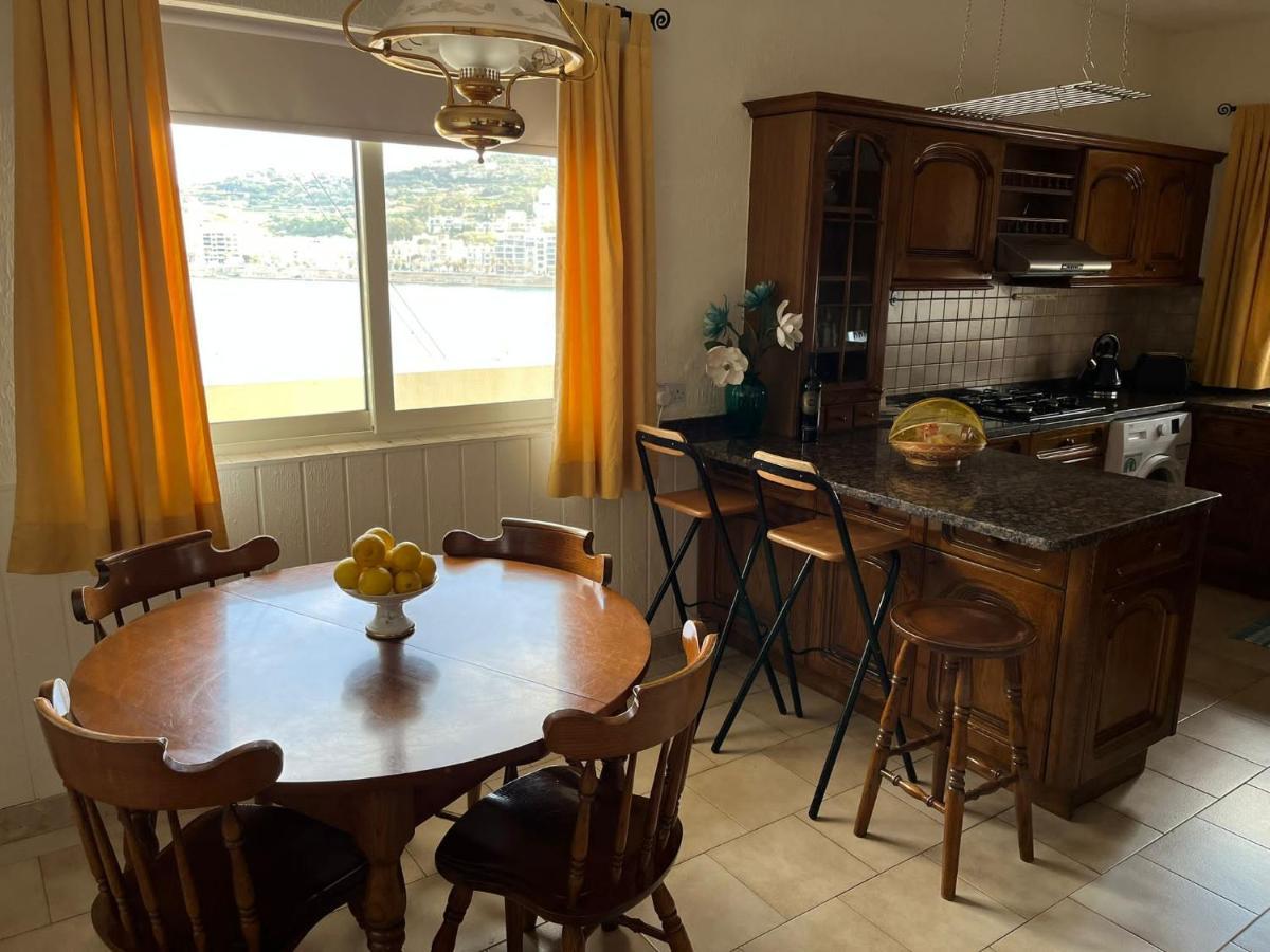 Groundfloor Apartment By The Sea, Fabulous Views San Pawl il-Baħar Extérieur photo